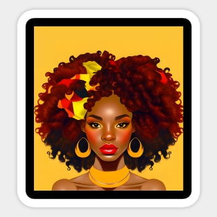 Black History Month African American Sticker